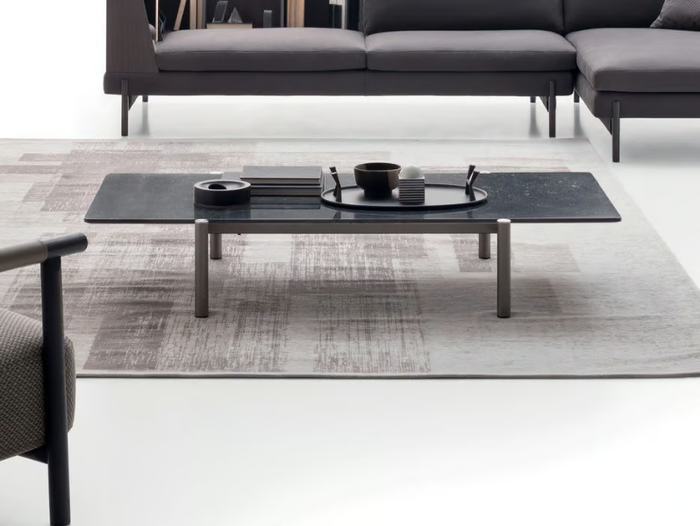 ERYS - Rectangular marble coffee table _ Ditre Italia